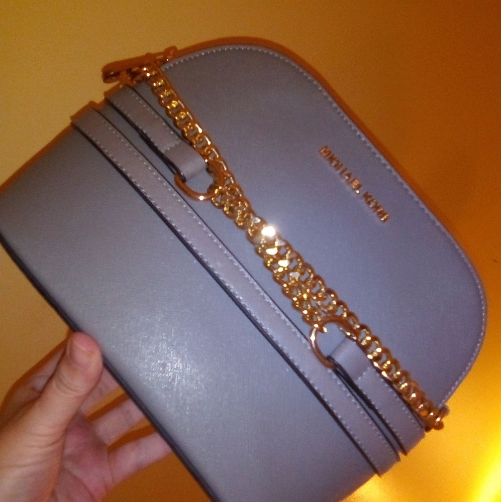 Michael Kors Bundle of Purse & Empty Fragrance Bottle